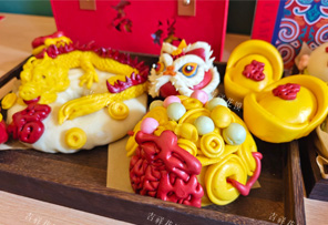 吉祥花馍